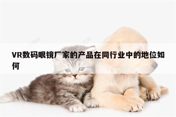 VR数码眼镜厂家的产品在同行业中的地位如何|德赢官方